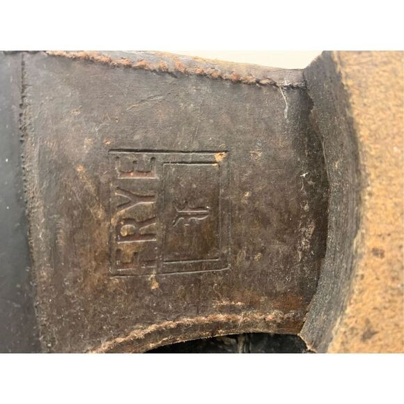 FRYE Veronica Short Ombre Stonewash Mid Calf Boots Women's Size 6.5 - Picture 11 of 11